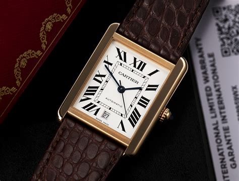 buy cartier tank solo watch|cartier watch tank solo price.